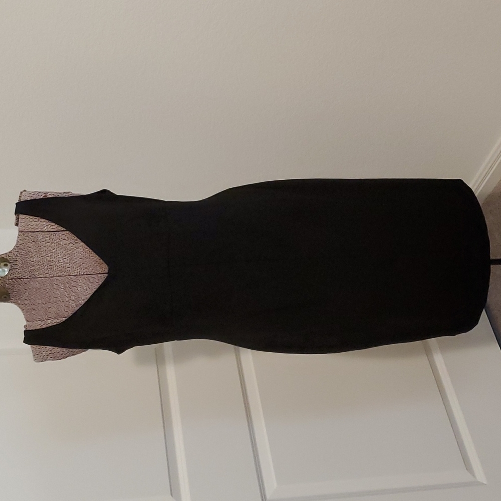 Black mini dress